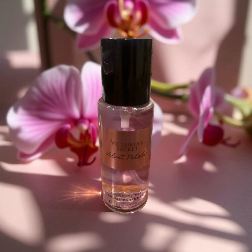 Victoria's Secret Velvet Petals Fragrance Mist Body Spray – 2.5 oz Travel Size